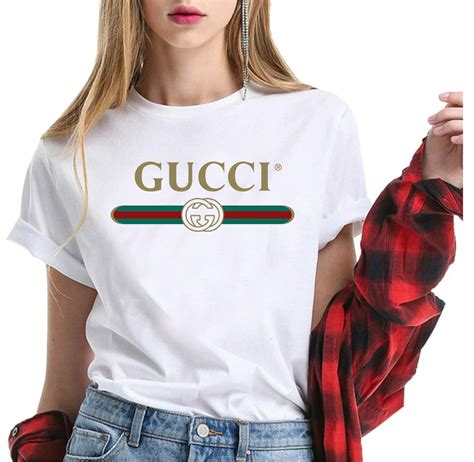 gucci t shirt girl|vintage gucci t shirt women.